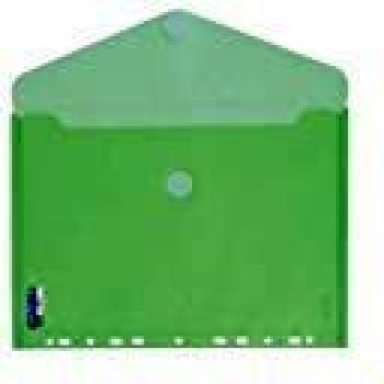 SOBRE CIERRE VELCRO MULTITALADRO A4 COLOR VERDE