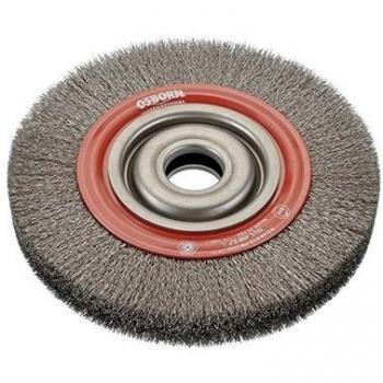 Osborn 9902522163 Cepillo circular acero de alambre ondulado con agujero multieje y filamento de Ø 0.30 mm 100x25x23