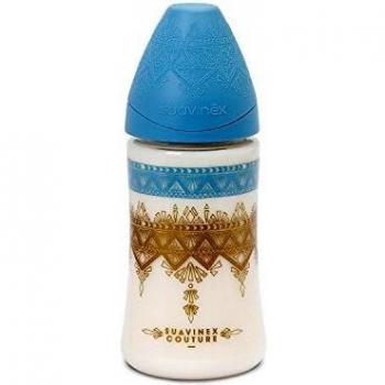 Suavinex ETHNIC - Biberón redondo de silicona