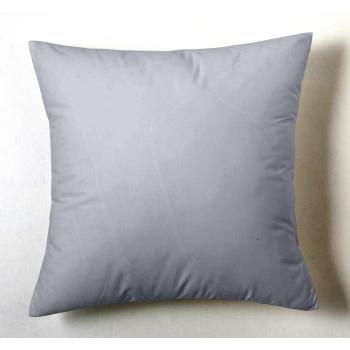 ESTELA - Funda de cojín Combi Lisos Color Perla - Medidas 40x40 cm. - 50% Algodón-50% Poliéster - 144 Hilos