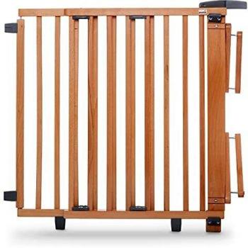 Geuther 2733 NA - Barrera de Seguridad con bisagra para Puertas, Color Natural, 1 Unidad