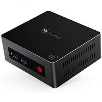Beelink GK Mini PC, 8GB DDR4 + 128GB SSD Intel Celeron J4125 Procesador