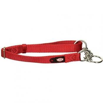 TRIXIE Collar Ajustable NEW Premium, M-L, 35-50 cm/20 mm, Rojo, Perro