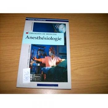 Checklist anesthésiologie