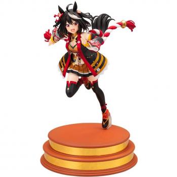 KOTOBUKIYA Uma Musume Pretty Derby Estatua PVC 1/7 Outrunning the Encroaching Heat Kitasan Black 30 cm