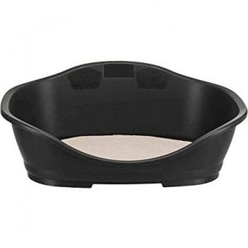 Stefanplast 4-97631 Cama Plástico Sleeper 3, 80.5 x 32 x 55 cm, Color Gris Oscuro