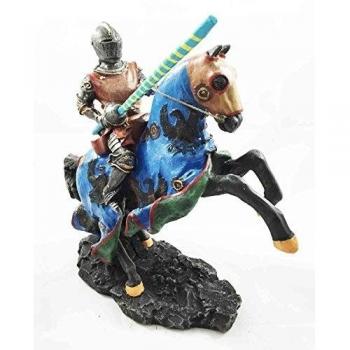 Torneo Medieval de Kings Lance Jousting Caballero de la Estatua