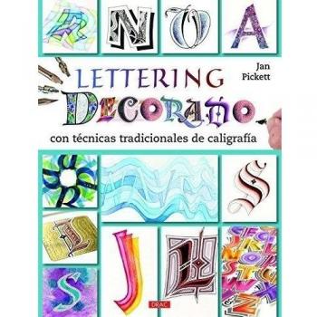 Lettering Decorado Con Técnicas Tradicionales De Caligrafía
