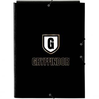 Carpeta Harry Potter Bravery Negro A4