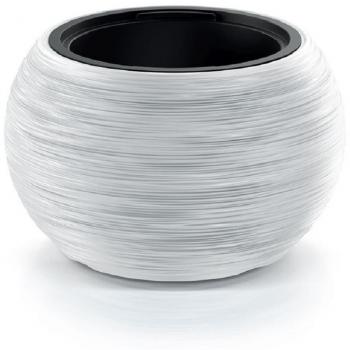Macetero FURU Blanco con Depósito 37,8 x 37,8 x 23 cm - Capacidad 8 L