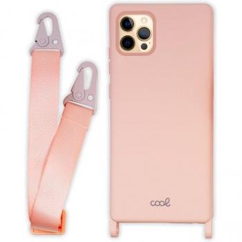 Funda Colgante Rosa Cool para iPhone 12 Pro Max