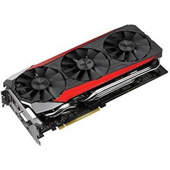 ASUS STRIX-R9390-DC3OC-8GD5-GAMING AMD Radeon R9 390 Tarjeta de video para videojuegos, Overclocked 8 GB DDR5 512-bit Display Port HDMI 1.4a DVI-I