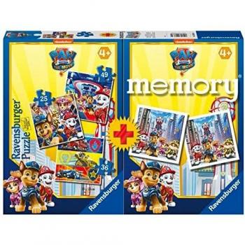Pack Paw Patrol: Memory + Puzzles