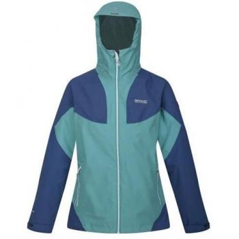 Chaqueta Impermeable Raddick para Mujer de Regatta - Características: impermeable, transpirable, con capucha ajustable, costuras selladas, diseño ligero y compacto, ideal para actividades al aire libre