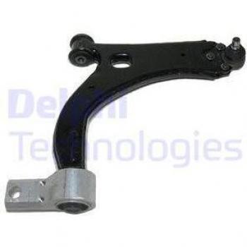 Brazo de control DELPHI TC1160 - Suspensión de las ruedas, Eje delantero/Derecha/frente, Barra oscilante de suspensión