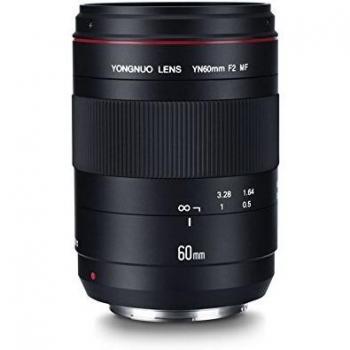 YONGUNO 60MM F2 Canon con Enfoque Manual