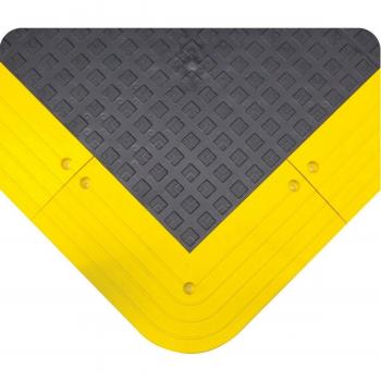 WEARWELL 556.78 X 42 X 66chyl ergodeck comodidad sólida), 107 cm x 168 cm, Gris/Amarillo