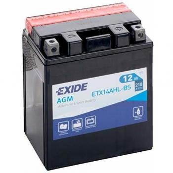 Batería Exide Heavy Professional SHD M9 12V - 170Ah/1000A (EN) Caja B (513x223x223mm)Batería Yuasa Moto AGM YTX14AHL-
