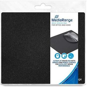 MediaRange - Alfombrilla para ratón, Color Negro