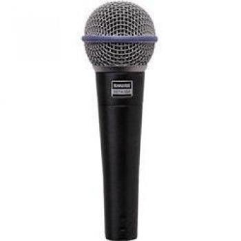 Shure Beta 58A Supercardioid Dynamic Handheld Vocal Microphone