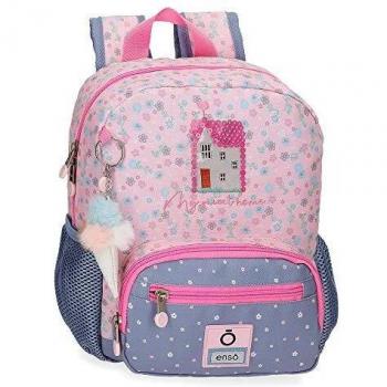 Enso My Sweet Home Mochila Pequeña Multicolor 23x28x10 cms Poliéster 6,44 L