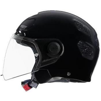 Casco Jet Nolan N30-4 T Clásico Negro Brillante Talla L