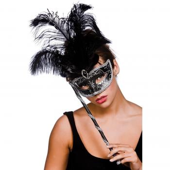 Treviso Eyemask - Black / Silver