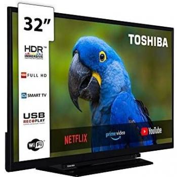 Toshiba TV 32L3163DG Smart TV de 32, con Resolución Full HD