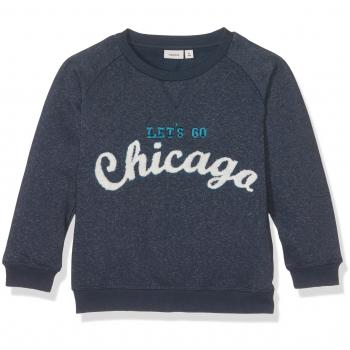 NAME IT Nitdisave Sweat M Mini, Sudadera para Bebés, Azul