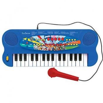 Lexibook La Patrulla Canina Teclado Musical Electrónico 32 Teclas con Micrófono