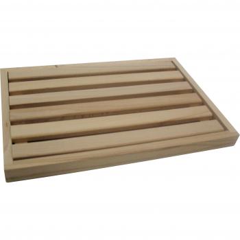 Fackelmann Nature Tabla Cortar Pan. Madera de haya. Color natural. 36x24x2,5cm. 1ud
