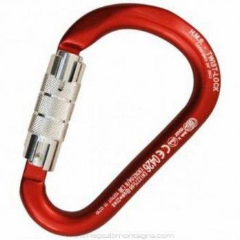 Mosquetón H.m.s Kong Italia Rojo Unisex Tamaño Único