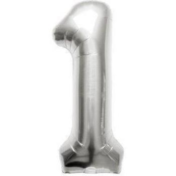 40 cm Air Fill Número 1 Plata