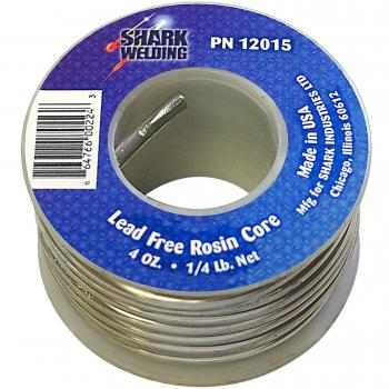Shark Shark 12019 0.09375-Inch Lead Free Wire Solder, 95/5%, 0.5-Pound