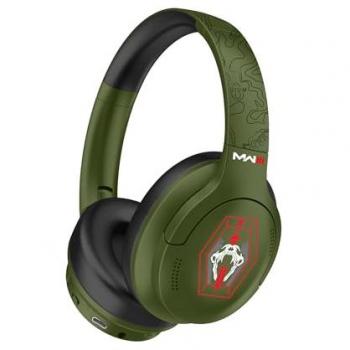 Auriculares Inalámbricos Bluetooth con Cancelación de Ruido Call of Duty Modern Warfare 3 Color Camuflaje Verde OTL Technologies