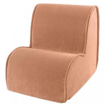 Sillón de Pana para Niños, Ladrillo, 60x50x40cm