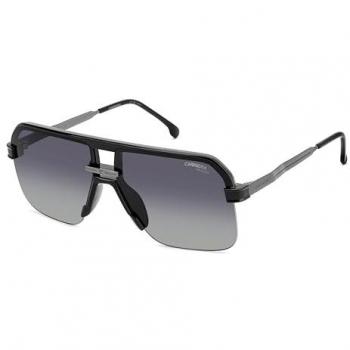 Carrera 1066/S Square Polarized Sunglasses - Black/Gray Gradient, One Size