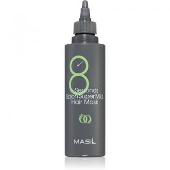MASIL 8 Seconds Super Mild Hair Mask 200ml - Soothing and regenerating mask for sensitive scalp, suitable for all hair types, deeply nourishes and hydrates, improves hair texture and shine, quick application time of 8 seconds