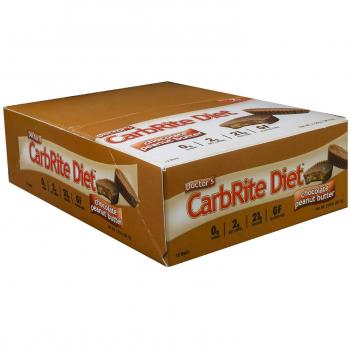 Universal Nutrition CarbRite Diet Bar Chocolate Peanut Butter - 12 Barras