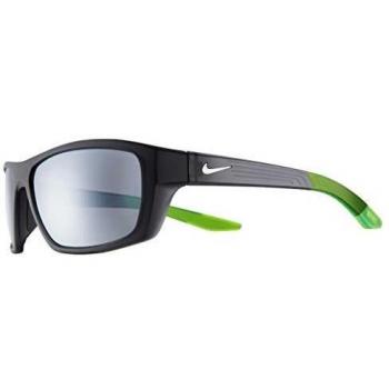 Nike Brazen Boost CT8179 Men's Sunglasses - Dark Grey/White/Silver Flash - CAT 3