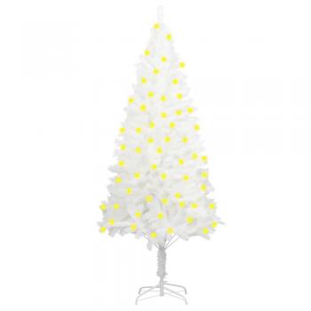 150 cm White LED Pre-lit Artificial Christmas Tree