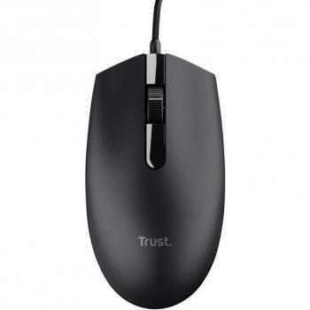 Ratón Trust TM-101 USB 1200 DPI Negro - Ergonómico y Preciso