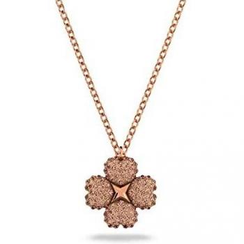 Swarovski Latisha Flower Pendant Necklace, Pink-White, ONE SIZE