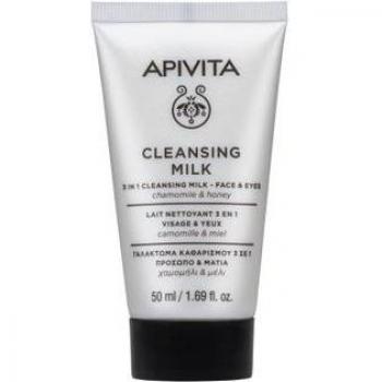 Apivita Mini Lait Nettoyant 3 en 1 50ml