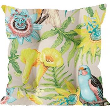 Cojín Toscane 46 x 46 cm Tropical Ropa de cama