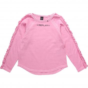 REPLAY Sg7126.050.22038g, Camiseta para Niñas, Rosa