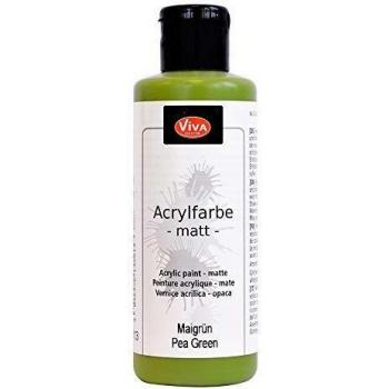 Pintura Acrílica 'Viva Decor' Verde Mayo Mate 82 ml