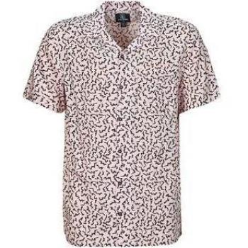 Camisa Volcom Morada con Estampado Clásico
