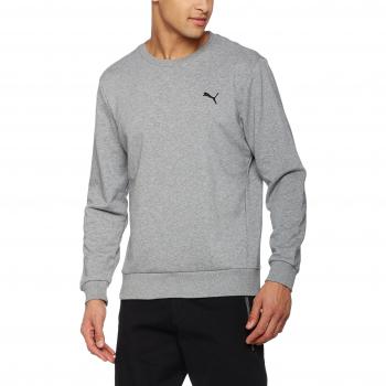 Puma Ess Crew Sweat Tr Sudadera, Hombre, Gris, XL