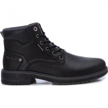 Bota cordón Xti para hombre 142116, Botines de Hombre XTI 142116 NEGRO, Xti - Botines de hombre color negro con cierre de cremallera